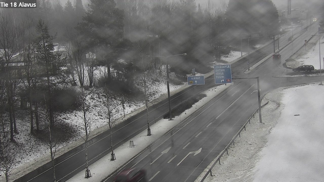 Weather Camera Image Road 18 Alavus, Alavus, Etelä-Pohjanmaa