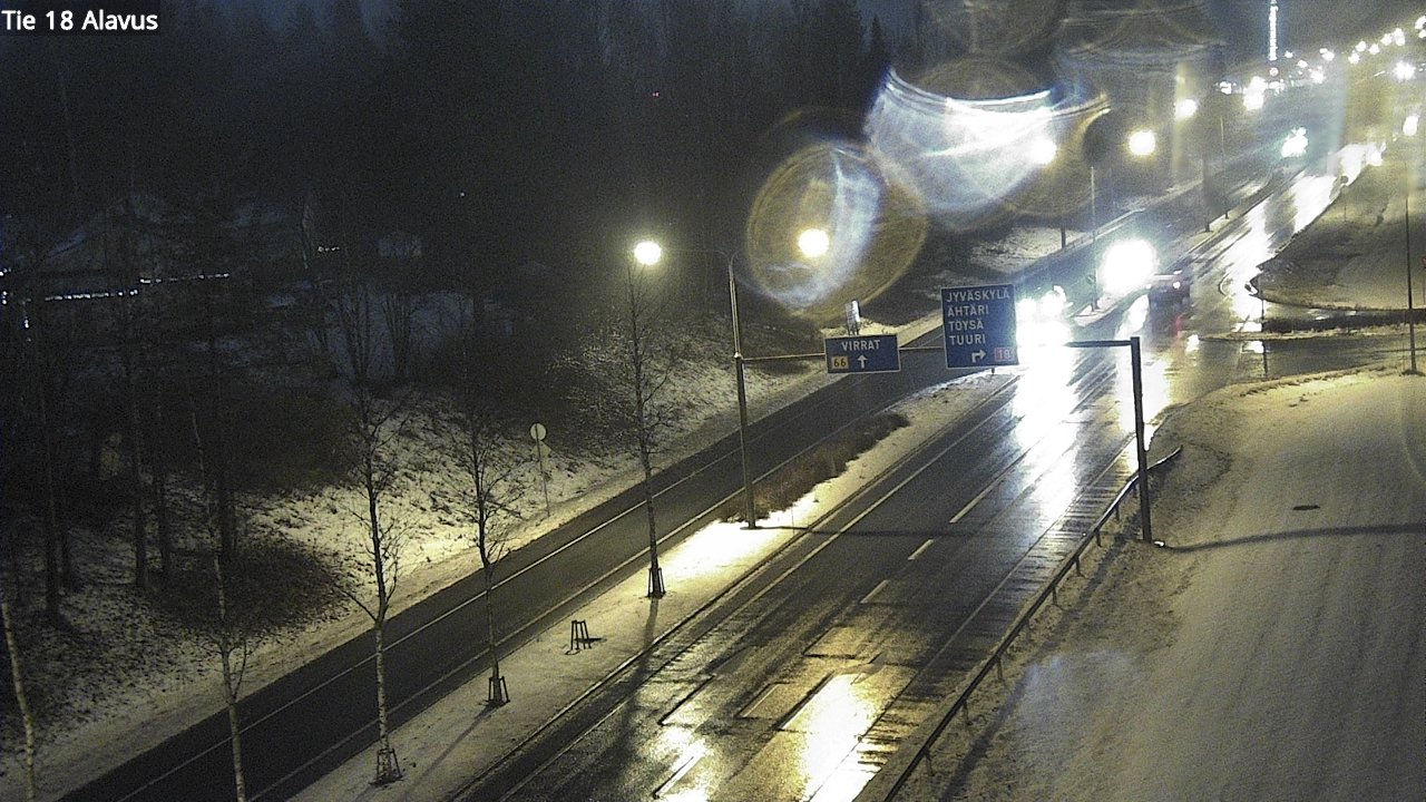 Weather Camera Image Road 18 Alavus, Alavus, Etelä-Pohjanmaa