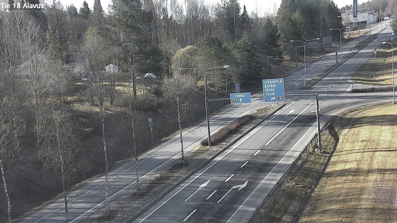 Kelikamerat Kuva Tie 18 Alavus, Alavus, Etelä-Pohjanmaa