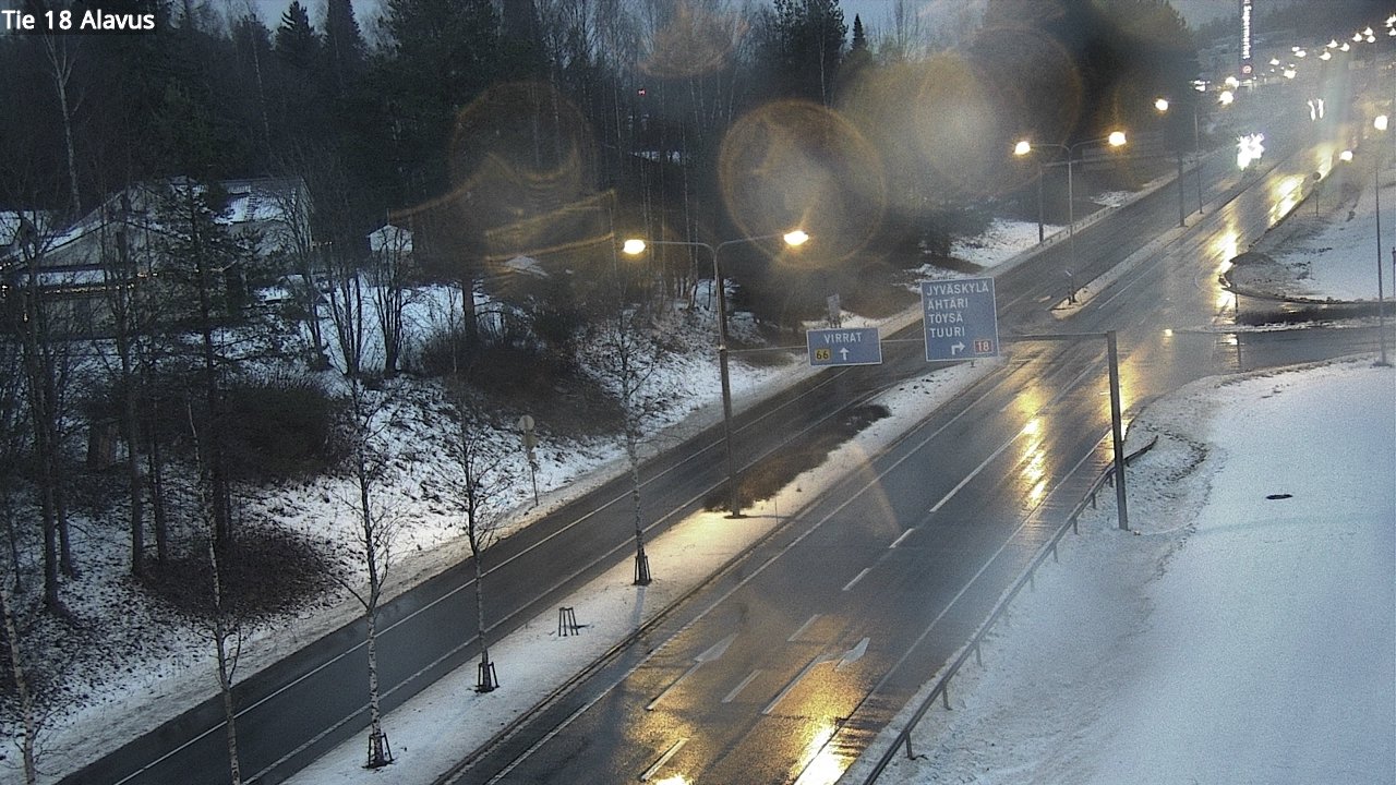 Weather Camera Image Road 18 Alavus, Alavus, Etelä-Pohjanmaa