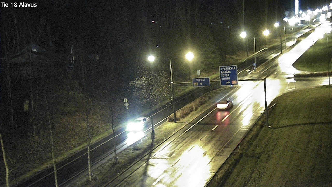 Weather Camera Image Road 18 Alavus, Alavus, Etelä-Pohjanmaa