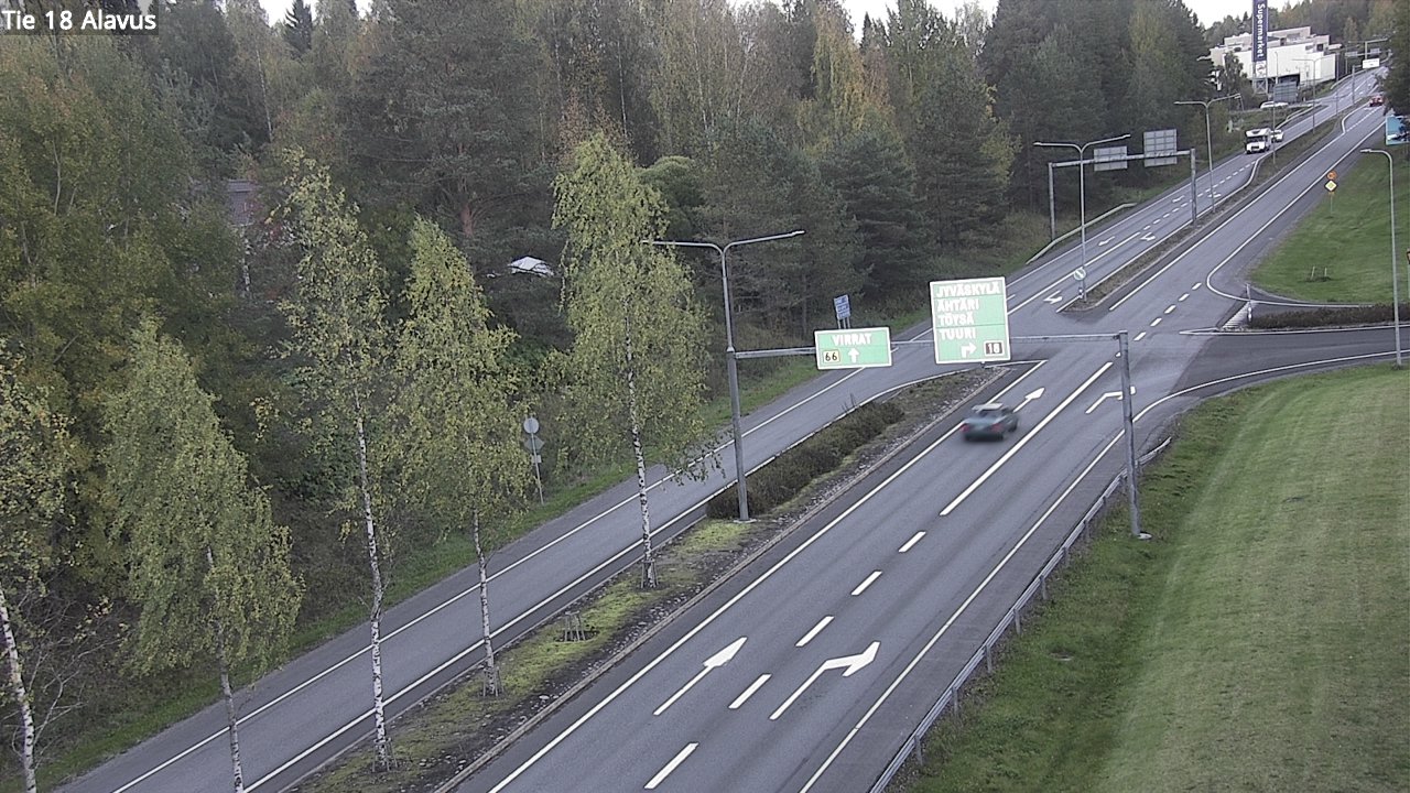 Kelikamerat Kuva Tie 18 Alavus, Alavus, Etelä-Pohjanmaa