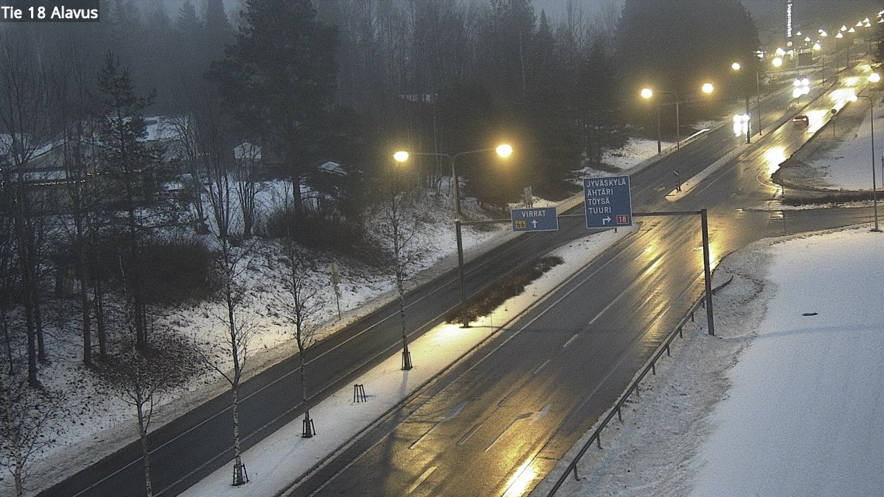Weather Camera Image Road 18 Alavus, Alavus, Etelä-Pohjanmaa