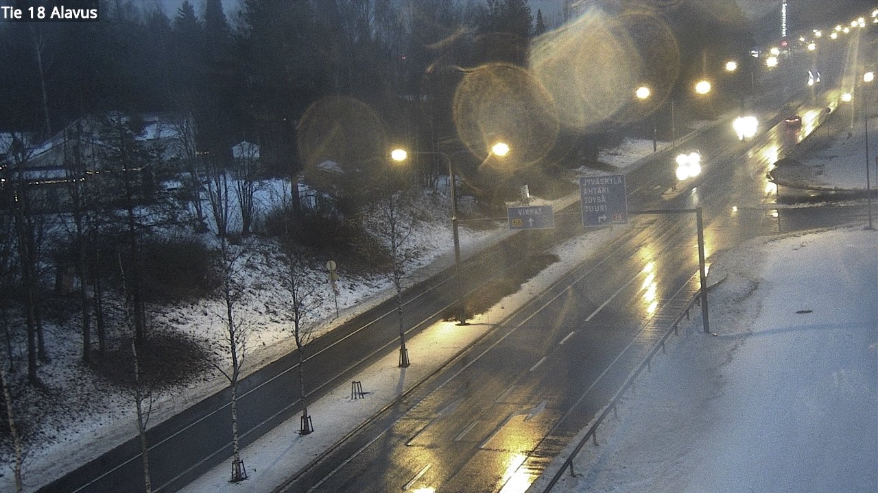 Weather Camera Image Road 18 Alavus, Alavus, Etelä-Pohjanmaa