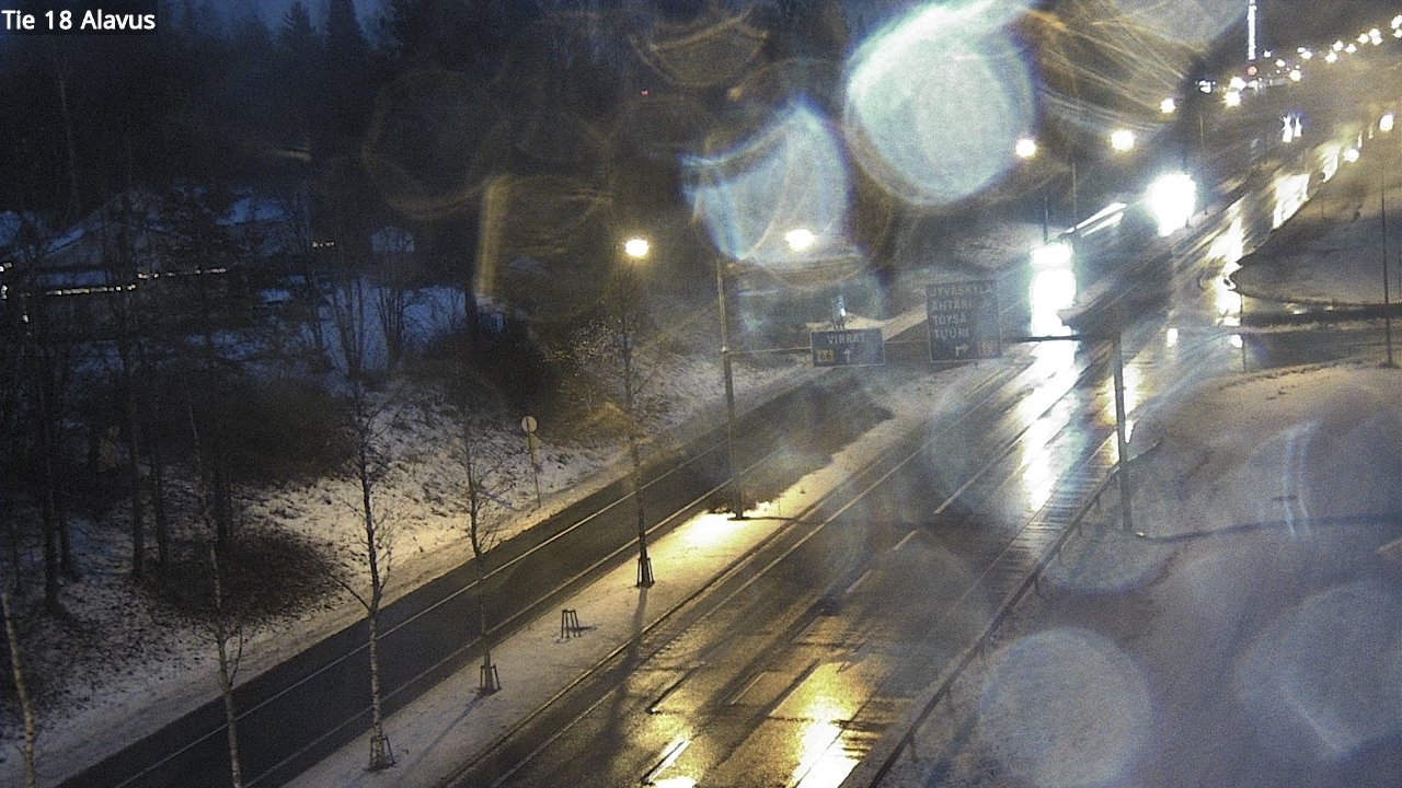 Weather Camera Image Road 18 Alavus, Alavus, Etelä-Pohjanmaa