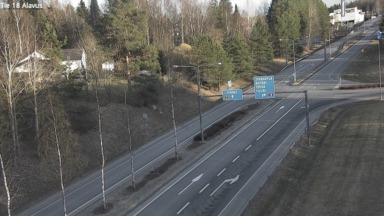 Kelikamerat Kuva Tie 18 Alavus, Alavus, Etelä-Pohjanmaa