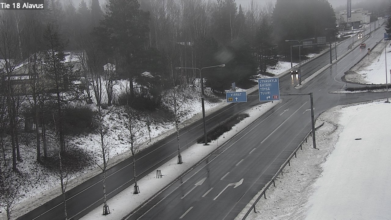 Weather Camera Image Road 18 Alavus, Alavus, Etelä-Pohjanmaa