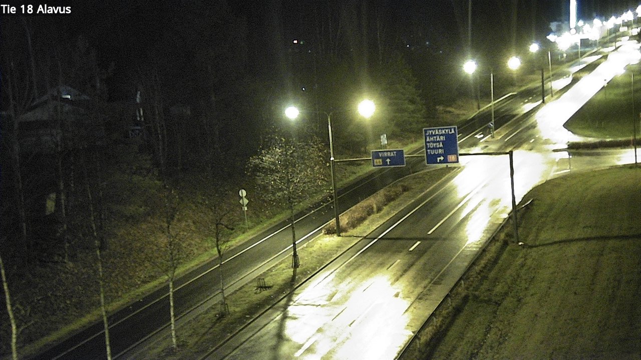 Weather Camera Image Road 18 Alavus, Alavus, Etelä-Pohjanmaa