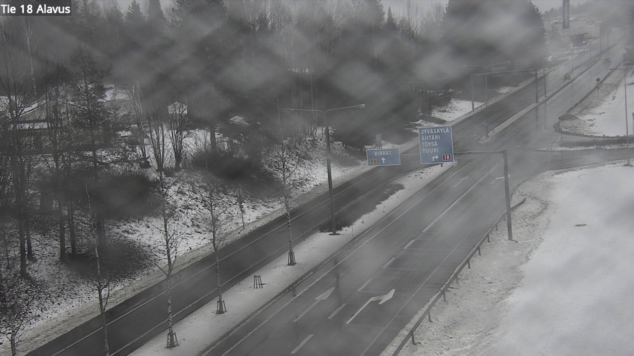 Weather Camera Image Road 18 Alavus, Alavus, Etelä-Pohjanmaa
