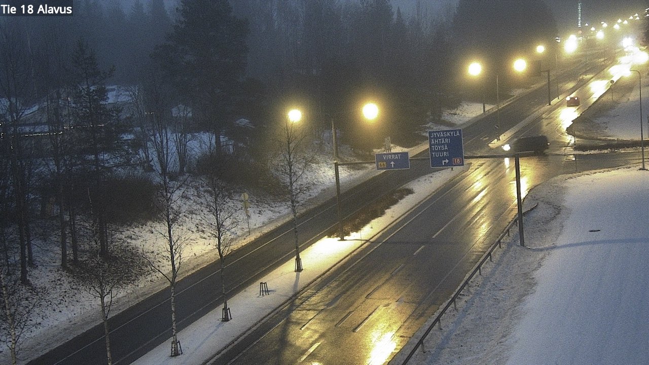 Weather Camera Image Road 18 Alavus, Alavus, Etelä-Pohjanmaa