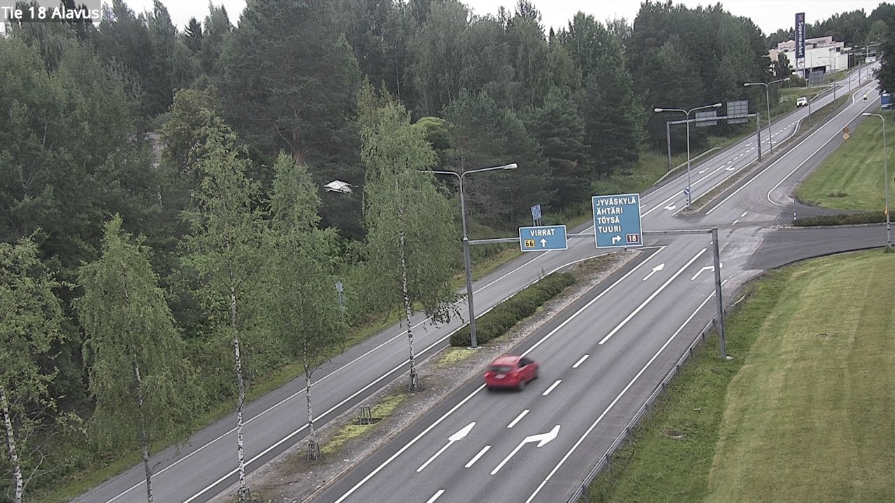 Weather Camera Image Road 18 Alavus, Alavus, Etelä-Pohjanmaa