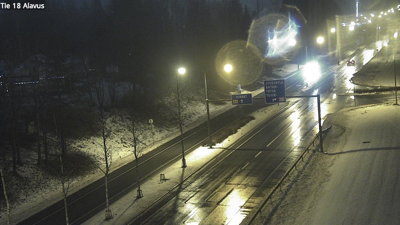 Weather Camera Image Road 18 Alavus, Alavus, Etelä-Pohjanmaa