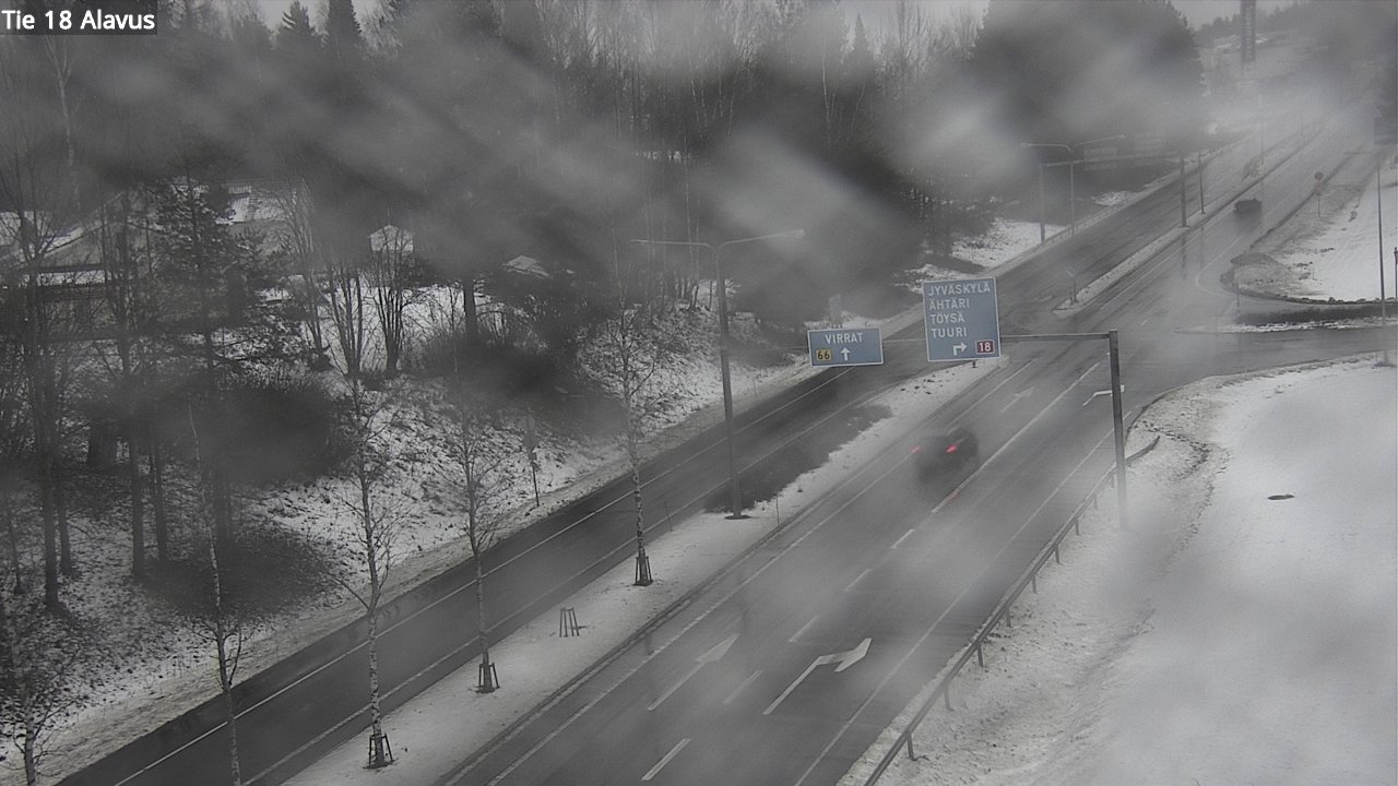 Weather Camera Image Road 18 Alavus, Alavus, Etelä-Pohjanmaa