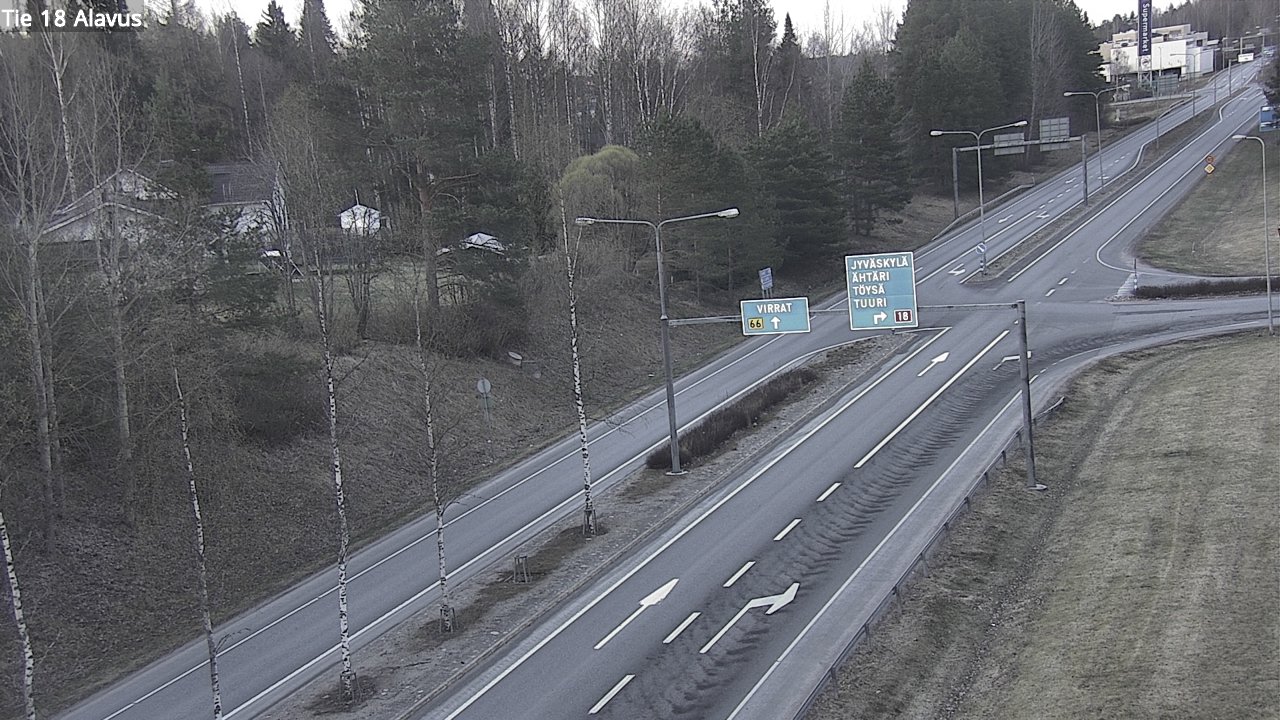 Weather Camera Image Road 18 Alavus, Alavus, Etelä-Pohjanmaa