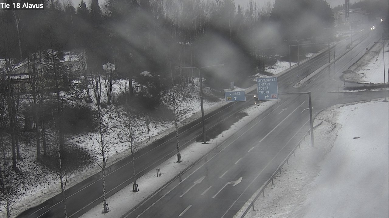 Weather Camera Image Road 18 Alavus, Alavus, Etelä-Pohjanmaa