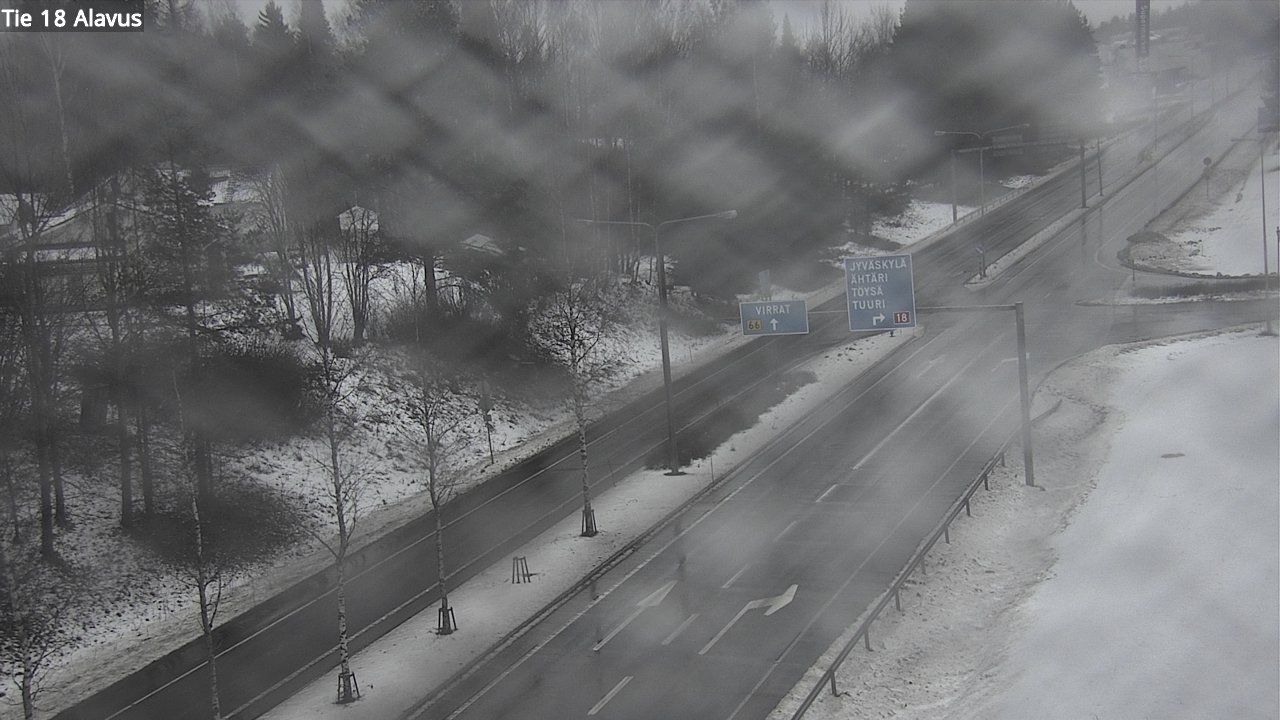 Weather Camera Image Road 18 Alavus, Alavus, Etelä-Pohjanmaa