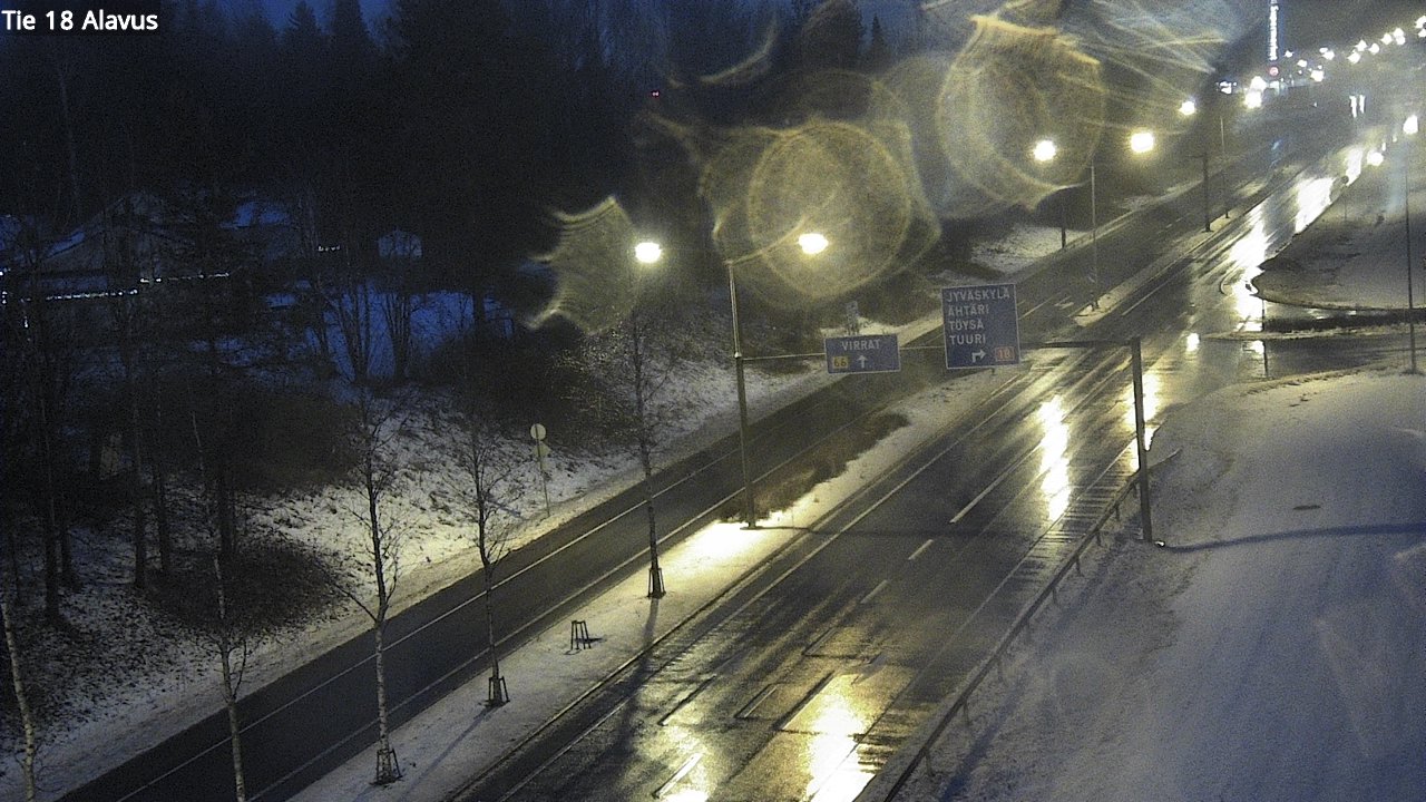 Weather Camera Image Road 18 Alavus, Alavus, Etelä-Pohjanmaa