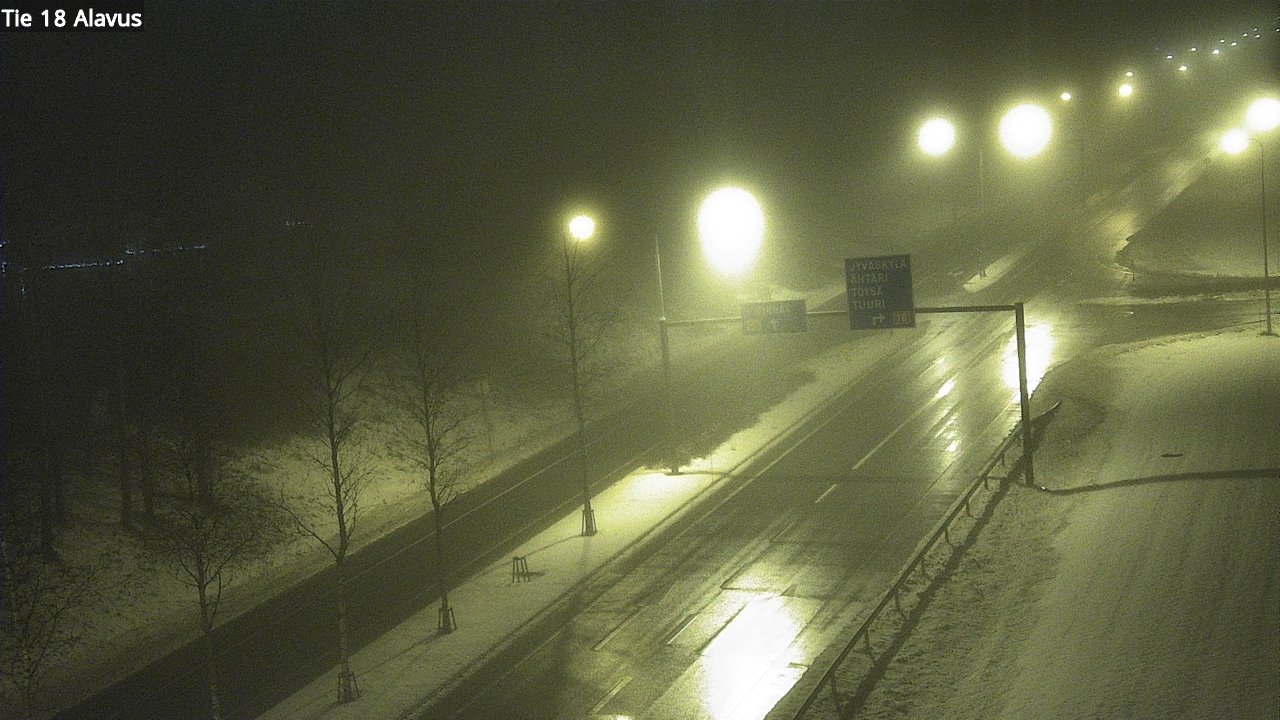 Weather Camera Image Road 18 Alavus, Alavus, Etelä-Pohjanmaa