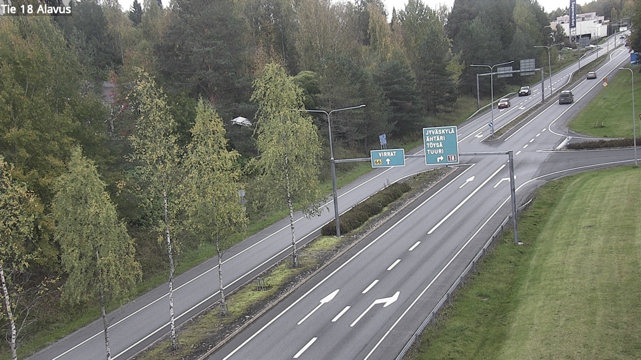 Kelikamerat Kuva Tie 18 Alavus, Alavus, Etelä-Pohjanmaa