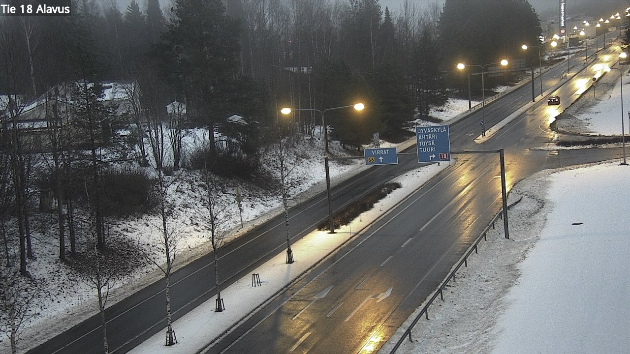 Weather Camera Image Road 18 Alavus, Alavus, Etelä-Pohjanmaa