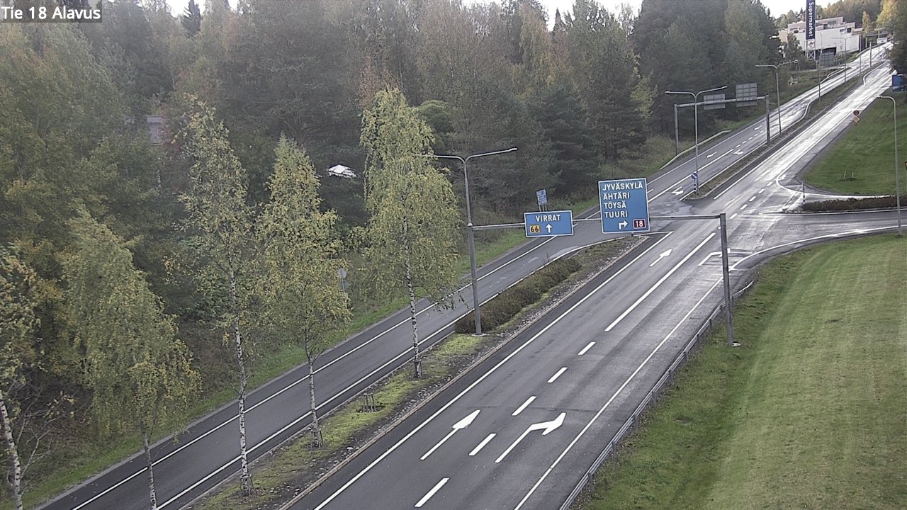 Weather Camera Image Road 18 Alavus, Alavus, Etelä-Pohjanmaa