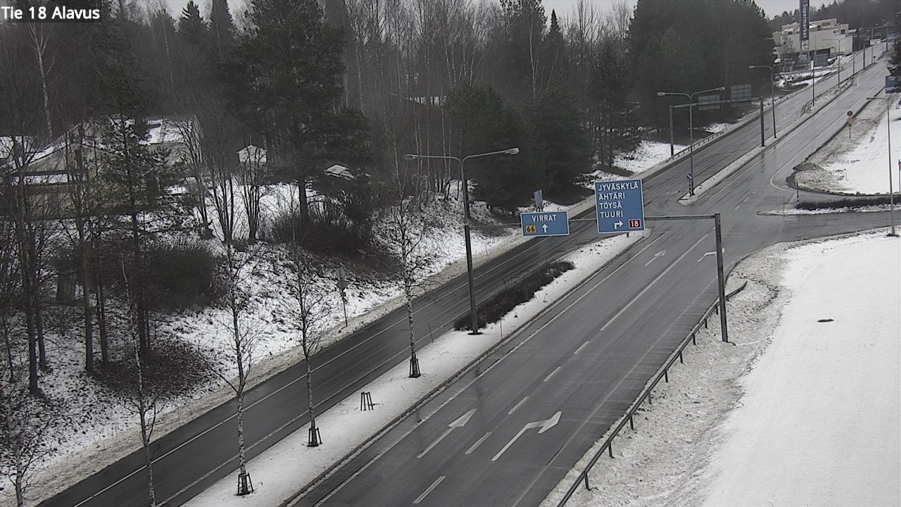 Weather Camera Image Road 18 Alavus, Alavus, Etelä-Pohjanmaa