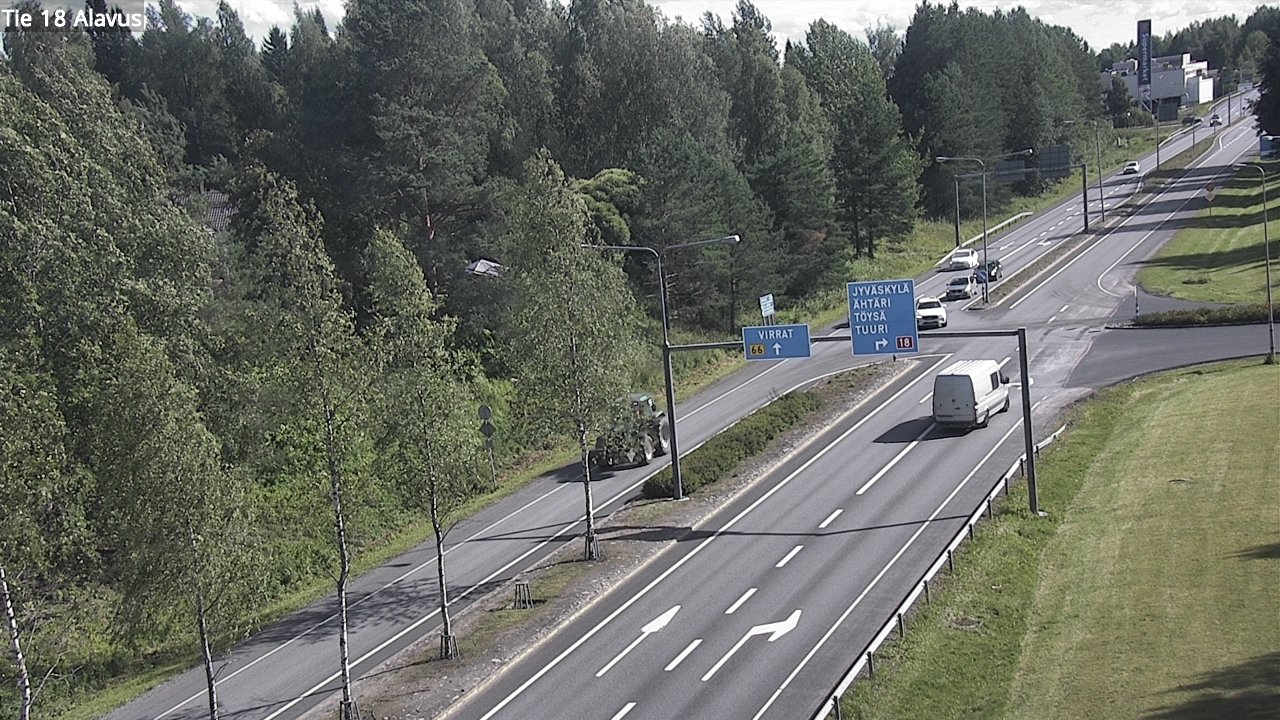 Kelikamerat Kuva Tie 18 Alavus, Alavus, Etelä-Pohjanmaa