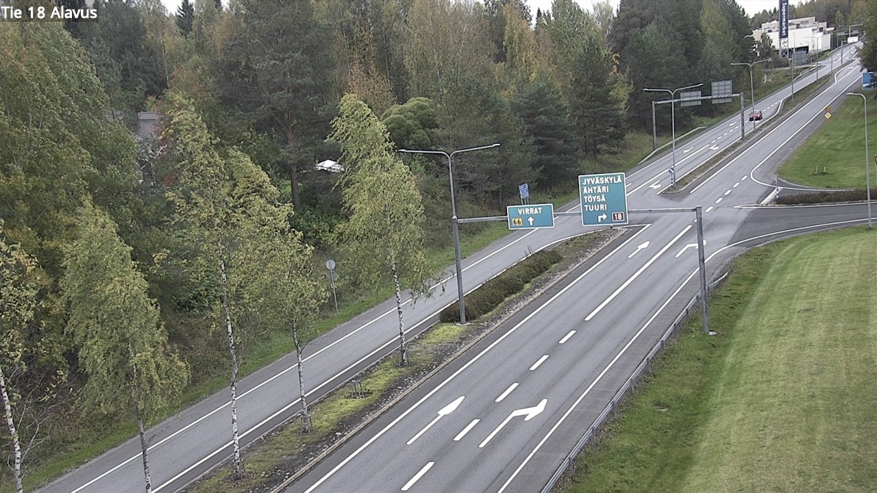 Kelikamerat Kuva Tie 18 Alavus, Alavus, Etelä-Pohjanmaa