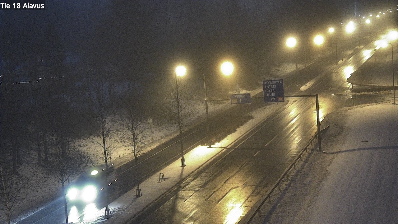 Weather Camera Image Road 18 Alavus, Alavus, Etelä-Pohjanmaa