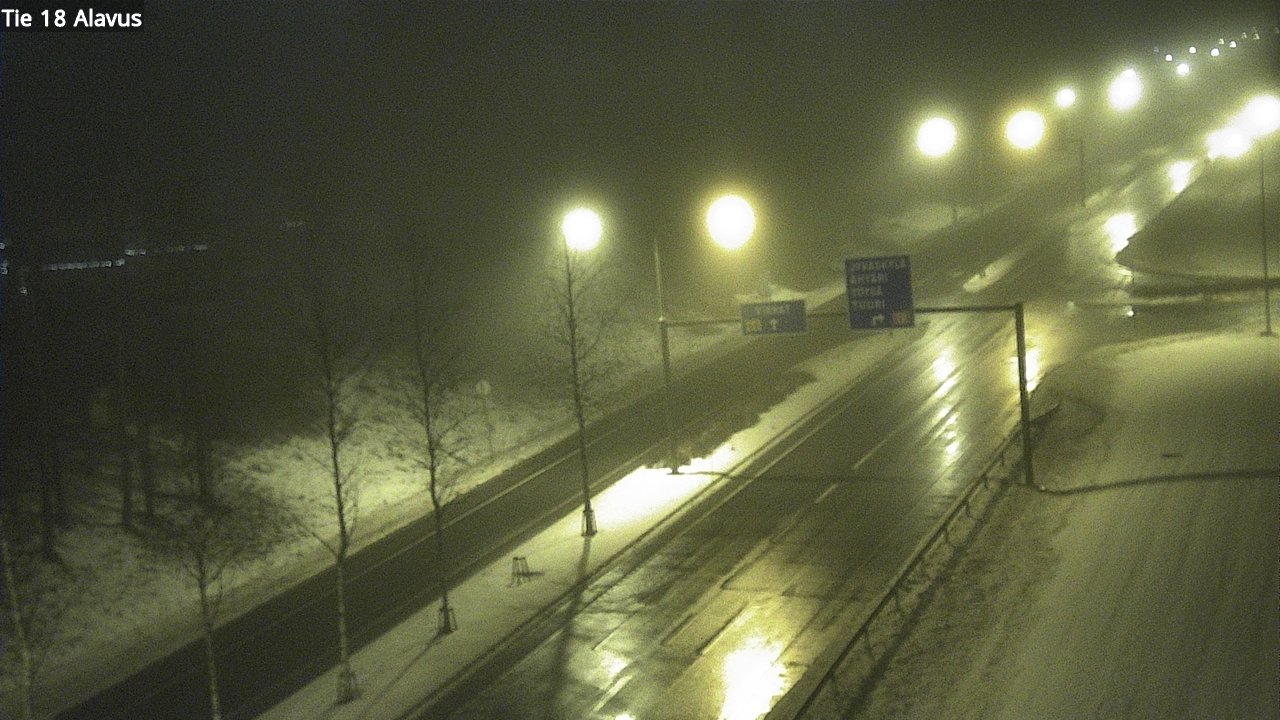 Weather Camera Image Road 18 Alavus, Alavus, Etelä-Pohjanmaa