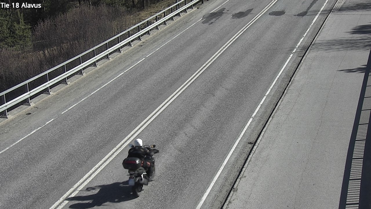 Weather Camera Image Väg 18 Alavo, Alavus, Etelä-Pohjanmaa