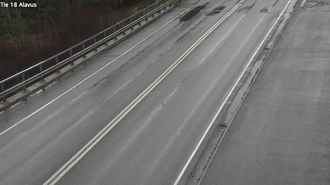 Weather Camera Image Road 18 Alavus, Alavus, Etelä-Pohjanmaa