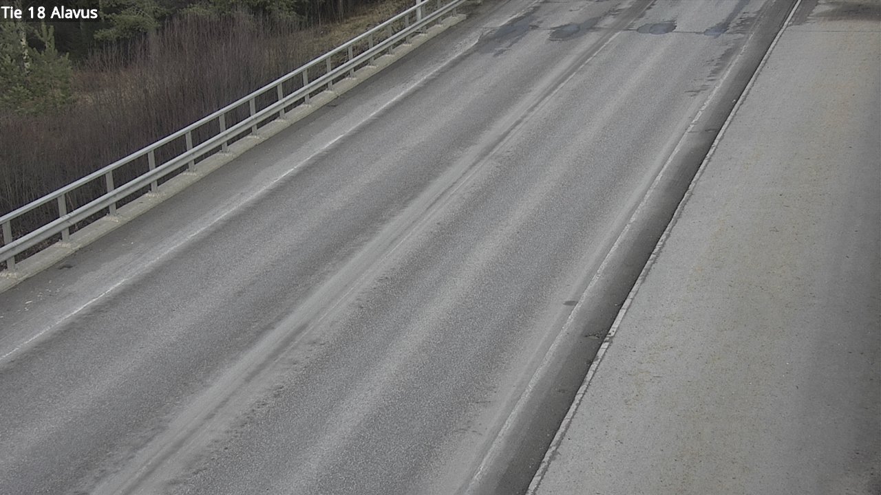 Weather Camera Image Väg 18 Alavo, Alavus, Etelä-Pohjanmaa