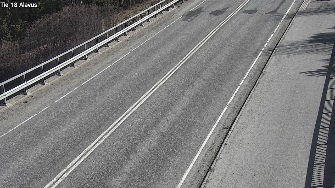 Weather Camera Image Road 18 Alavus, Alavus, Etelä-Pohjanmaa