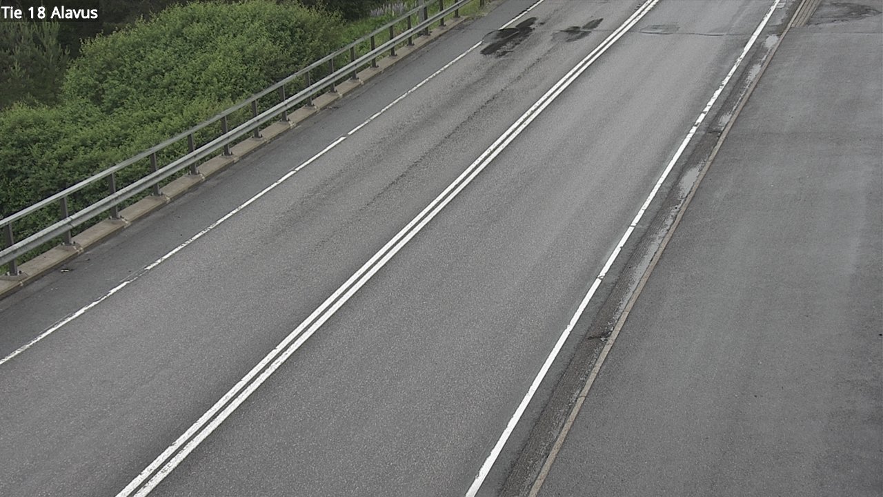 Weather Camera Image Väg 18 Alavo, Alavus, Etelä-Pohjanmaa