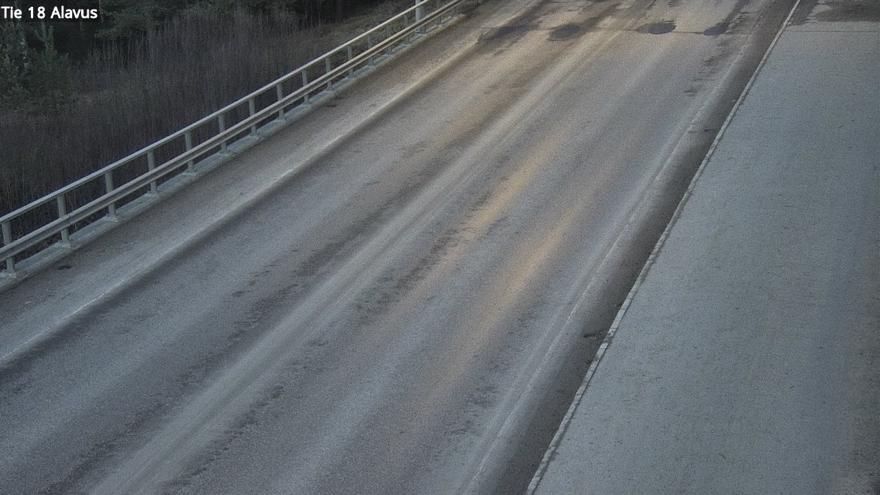 Weather Camera Image Väg 18 Alavo, Alavus, Etelä-Pohjanmaa