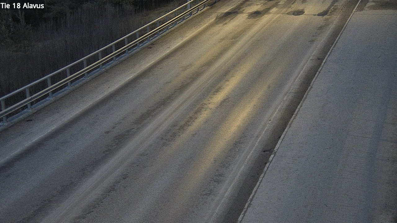 Weather Camera Image Väg 18 Alavo, Alavus, Etelä-Pohjanmaa