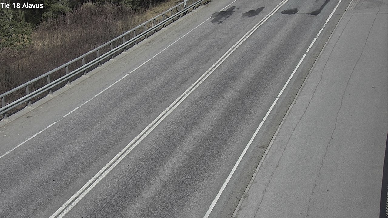 Weather Camera Image Road 18 Alavus, Alavus, Etelä-Pohjanmaa