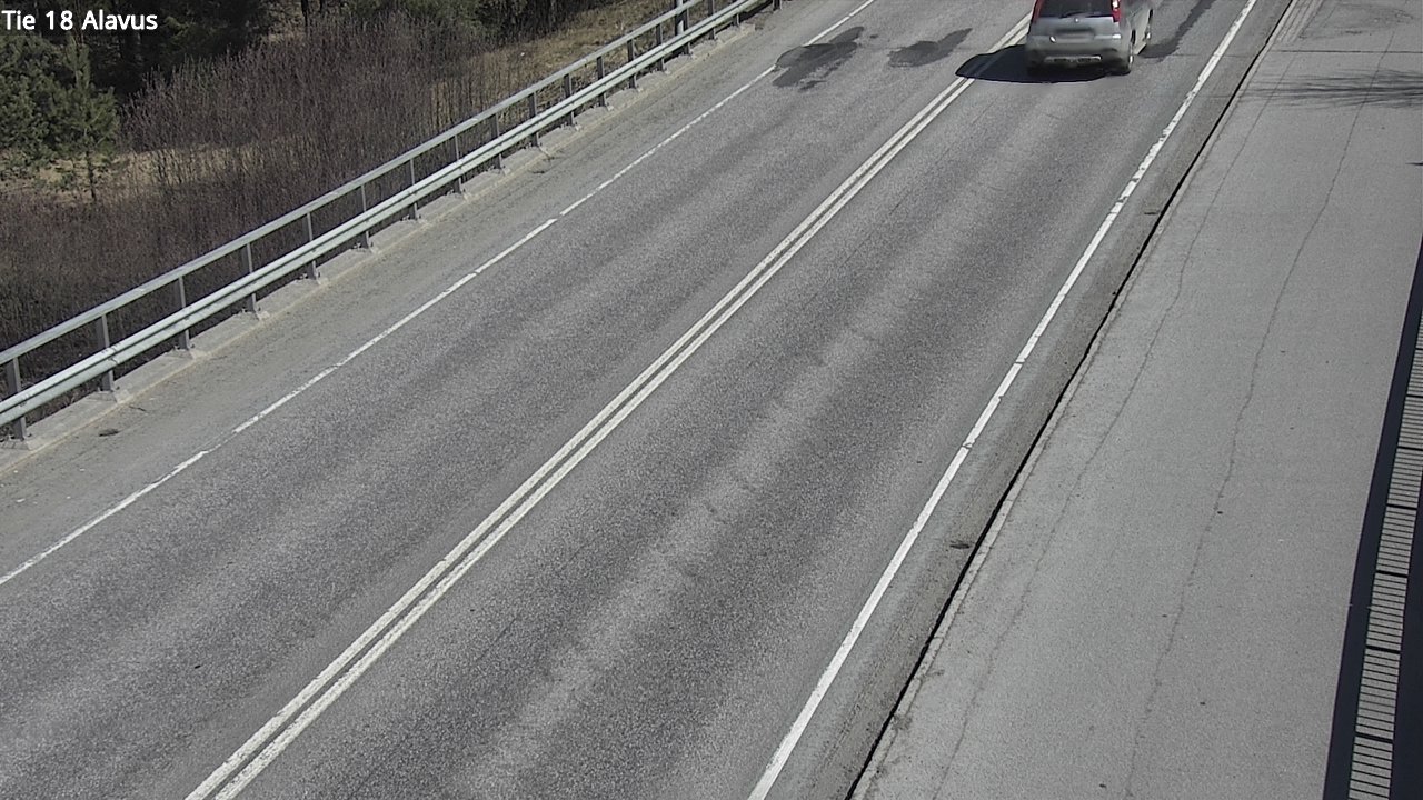 Weather Camera Image Road 18 Alavus, Alavus, Etelä-Pohjanmaa