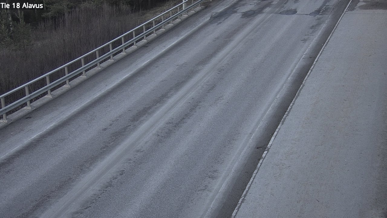 Weather Camera Image Väg 18 Alavo, Alavus, Etelä-Pohjanmaa