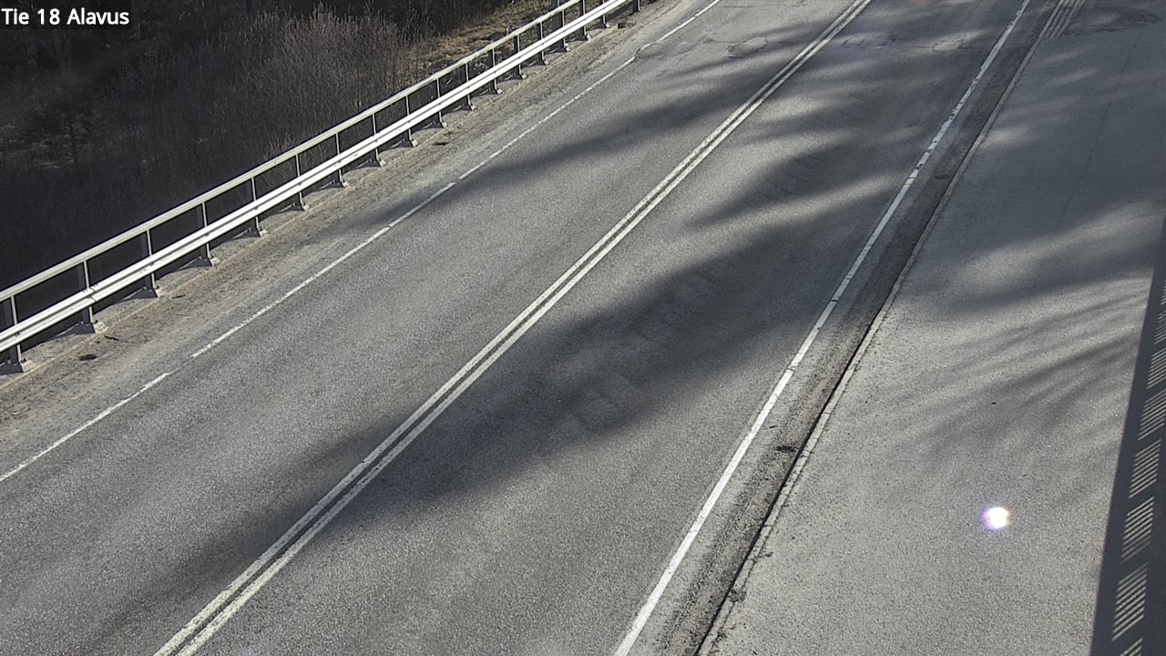 Weather Camera Image Road 18 Alavus, Alavus, Etelä-Pohjanmaa