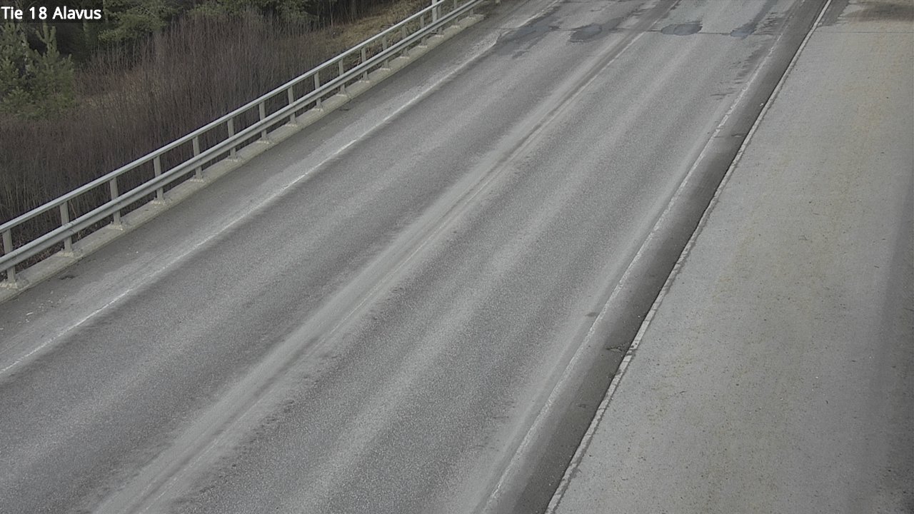 Weather Camera Image Väg 18 Alavo, Alavus, Etelä-Pohjanmaa