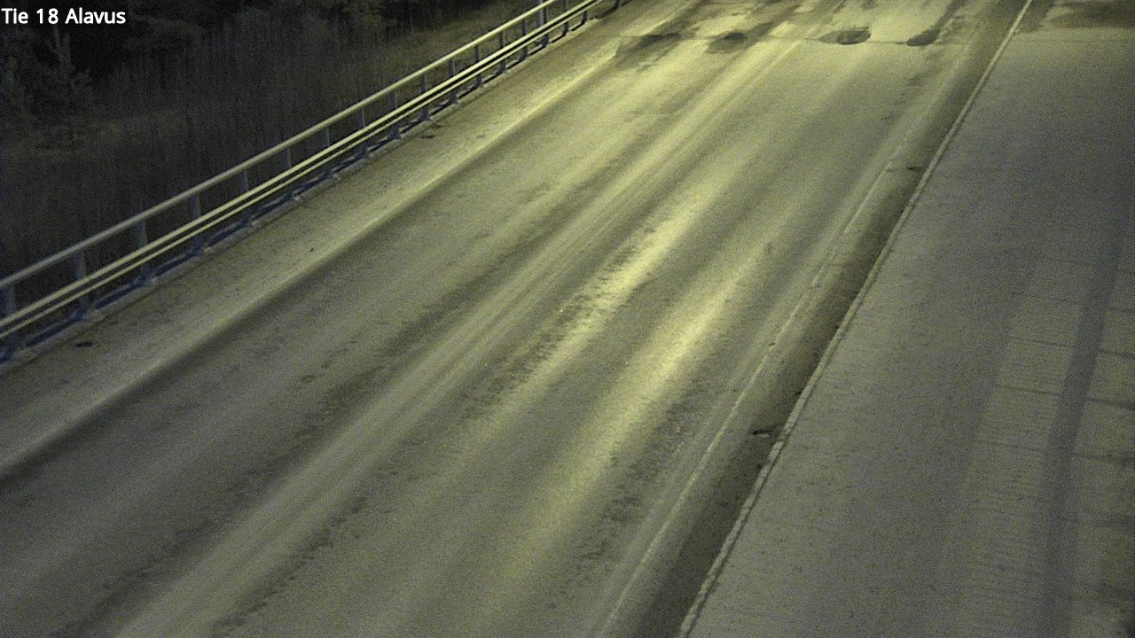 Weather Camera Image Väg 18 Alavo, Alavus, Etelä-Pohjanmaa