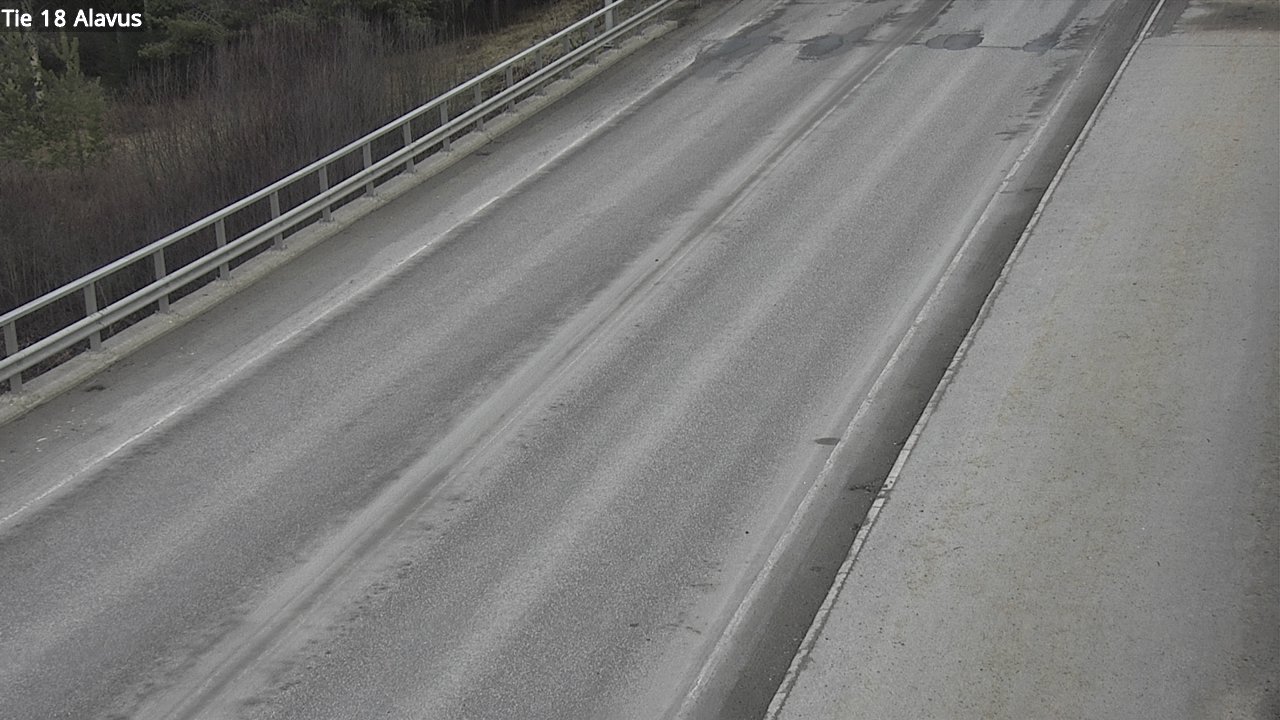 Weather Camera Image Väg 18 Alavo, Alavus, Etelä-Pohjanmaa