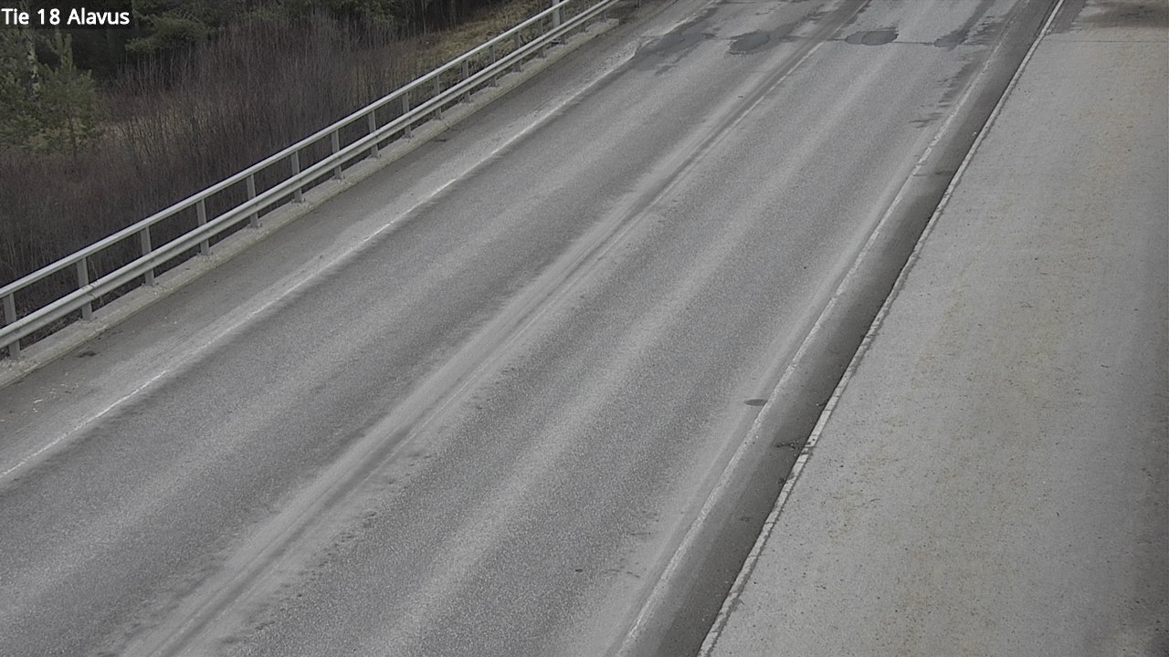 Weather Camera Image Väg 18 Alavo, Alavus, Etelä-Pohjanmaa