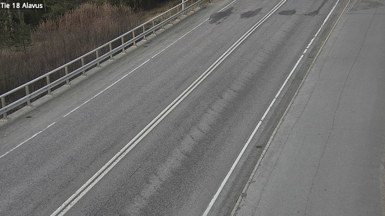 Weather Camera Image Road 18 Alavus, Alavus, Etelä-Pohjanmaa
