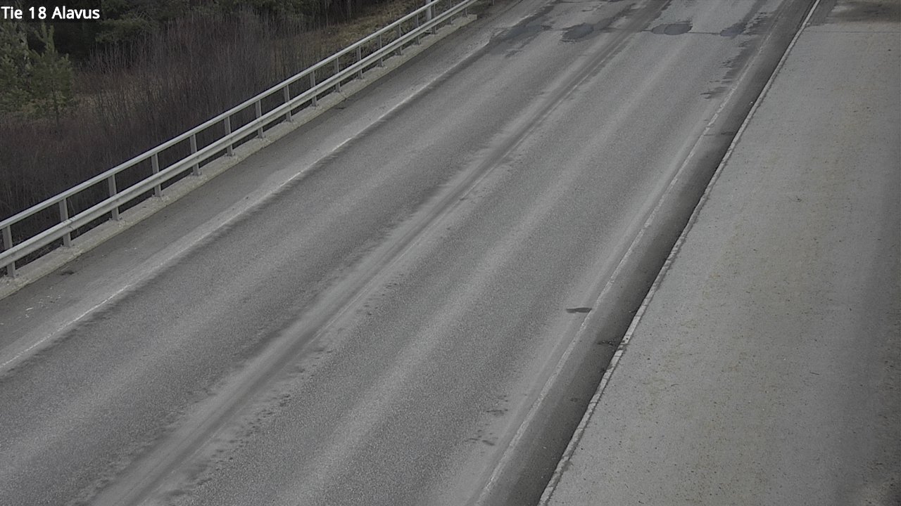 Weather Camera Image Väg 18 Alavo, Alavus, Etelä-Pohjanmaa