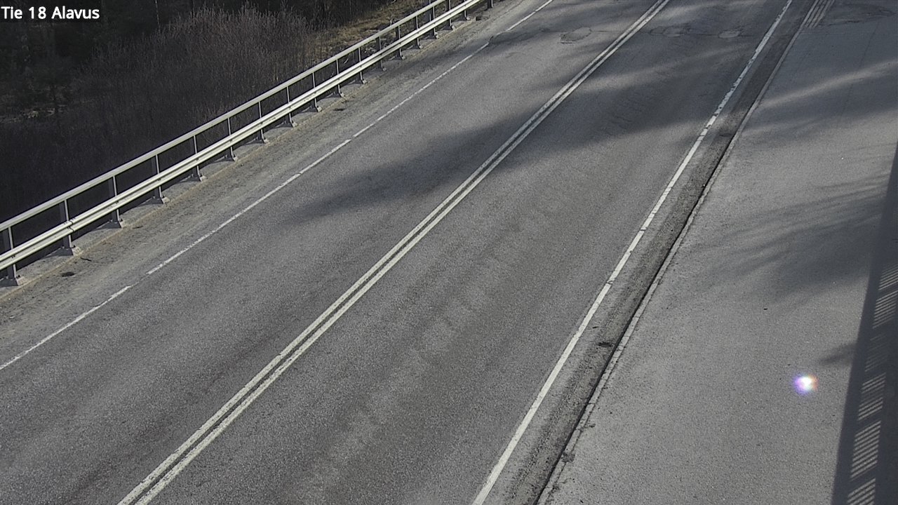 Weather Camera Image Road 18 Alavus, Alavus, Etelä-Pohjanmaa
