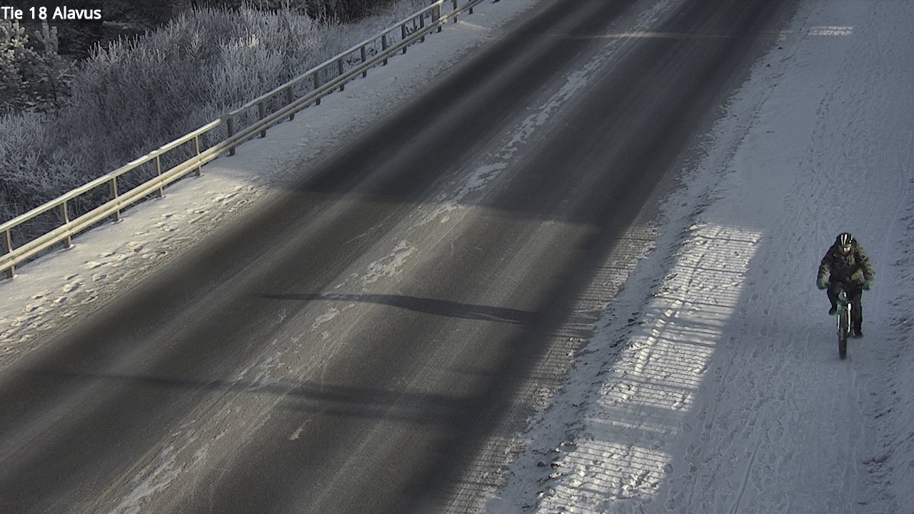 Weather Camera Image Road 18 Alavus, Alavus, Etelä-Pohjanmaa