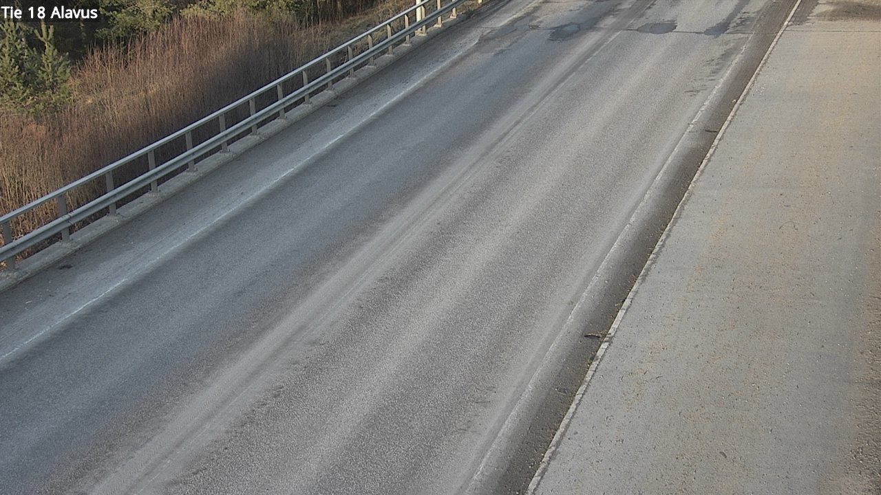 Weather Camera Image Väg 18 Alavo, Alavus, Etelä-Pohjanmaa